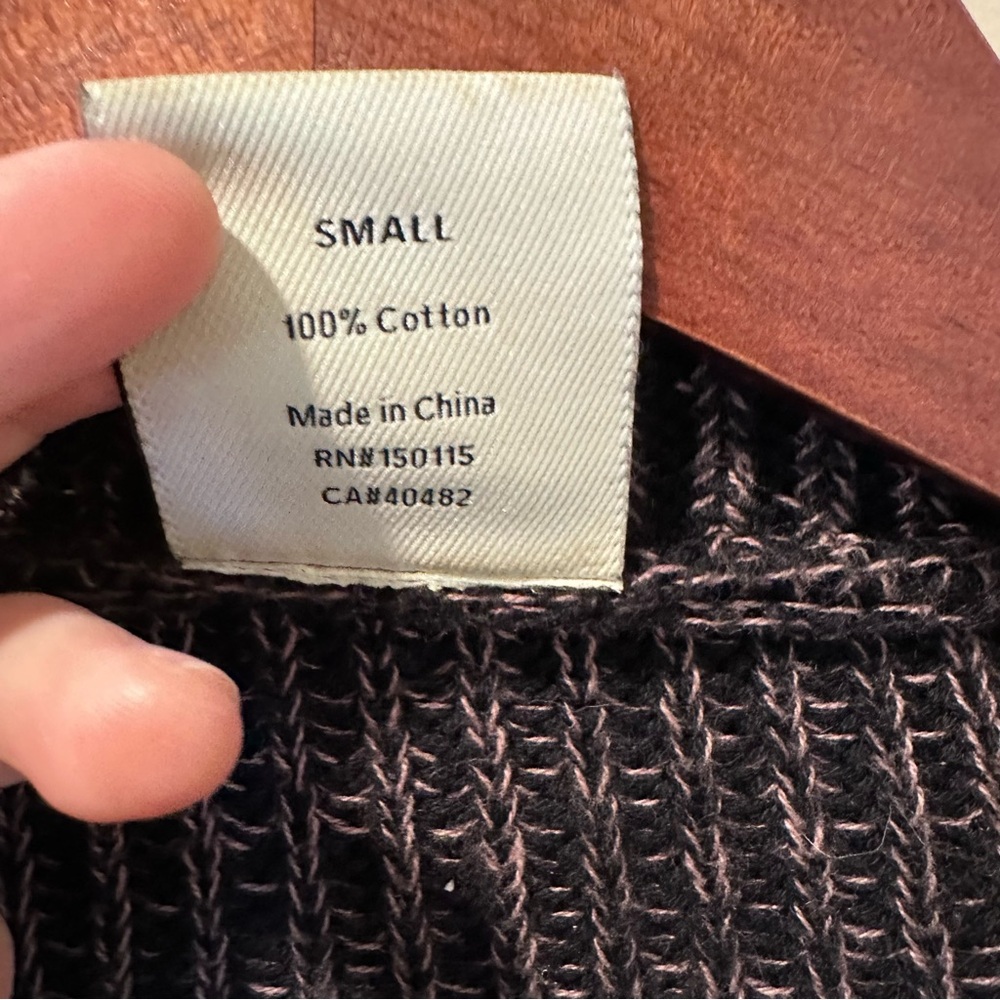 *LIKE NEW* - VARLEY Mentone Sweater (Speckled Black/Brown) - Small - Picture 5 of 7